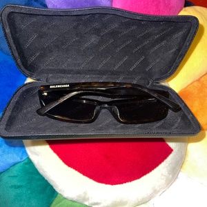 Balenciaga tortoise sunglasses